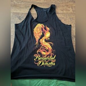 Beautiful Disaster Phoenix Tank Top C1X - 1X rare